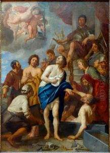 Le martyre de Quatre Saints couronnes (Claudius, Nicolastratus, Symphorianus, Castor et Simplicius)
