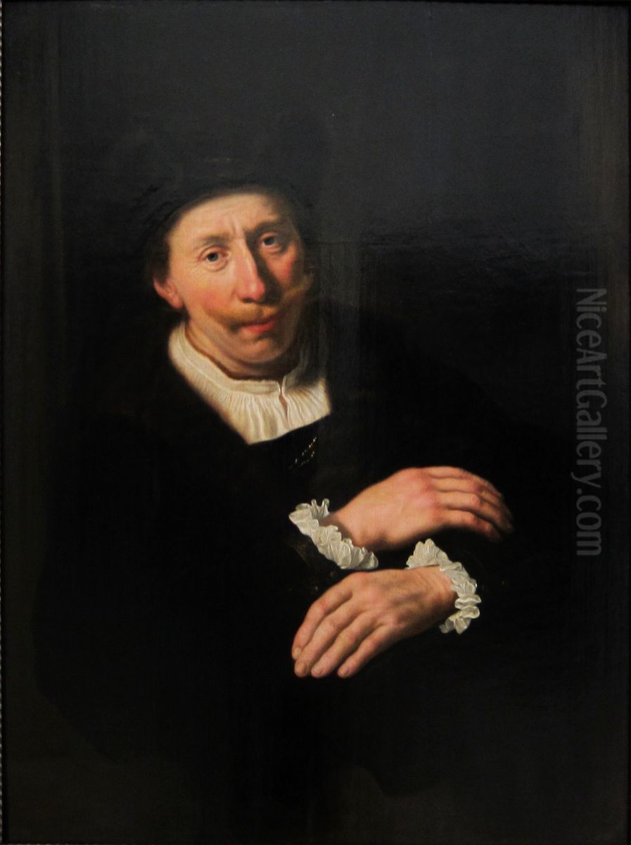 Portrait d'homme Oil Painting by Salomon Koninck
