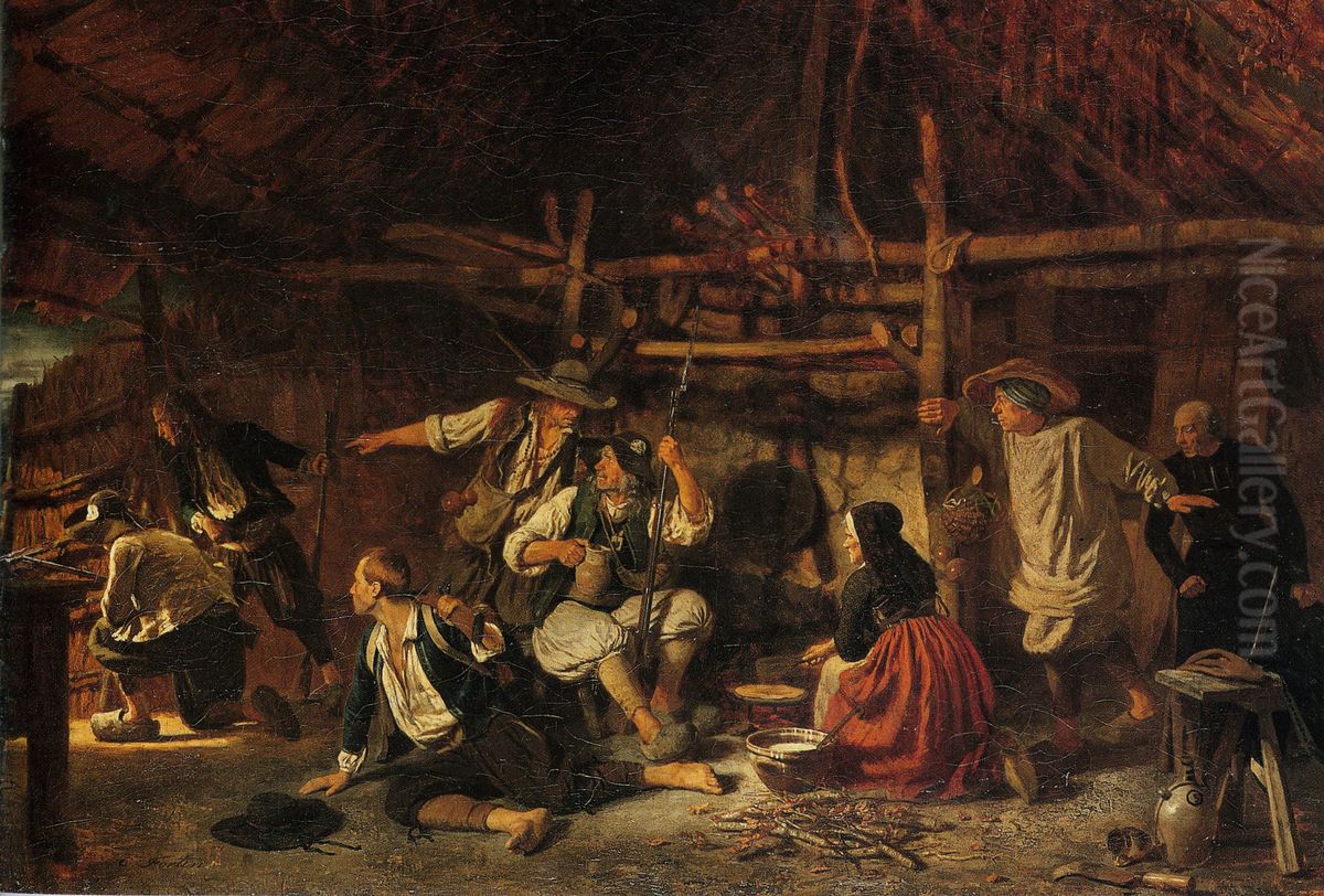 Les Chouans Oil Painting by unknown