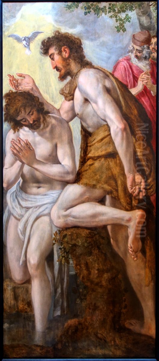 Saint Philippe Oil Painting by Anthonie Blocklandt van Montfoort