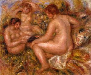 Three Bathers