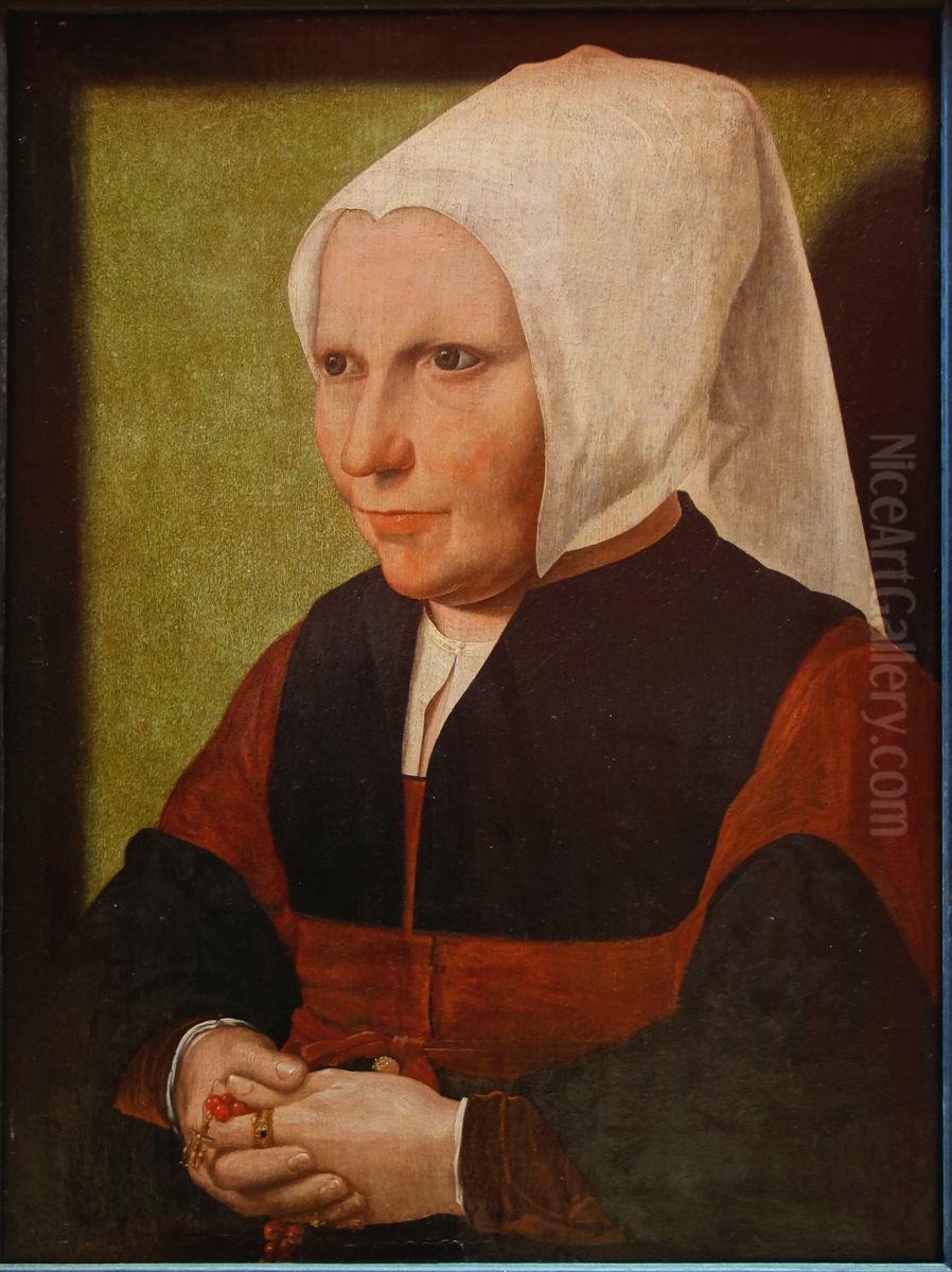 Portrait de femme Oil Painting by Pays-Bas du Nord Anonyme