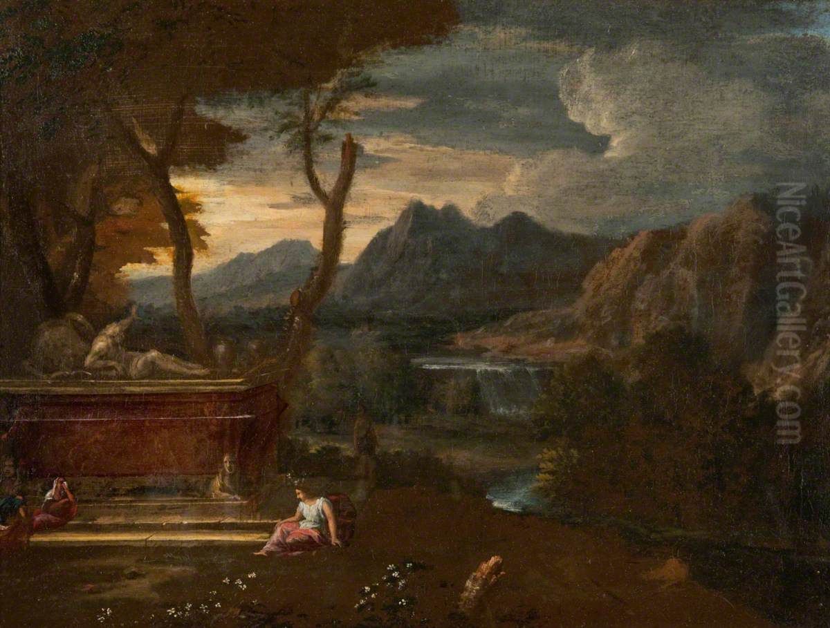 Le Tombeau de Phaeton Oil Painting by Jean Francois Millet