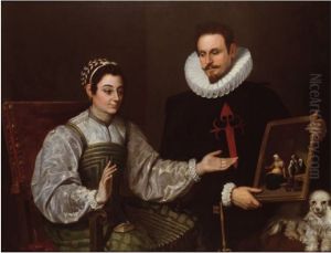 Double Portrait of a Knight of Santiago and a Lady
