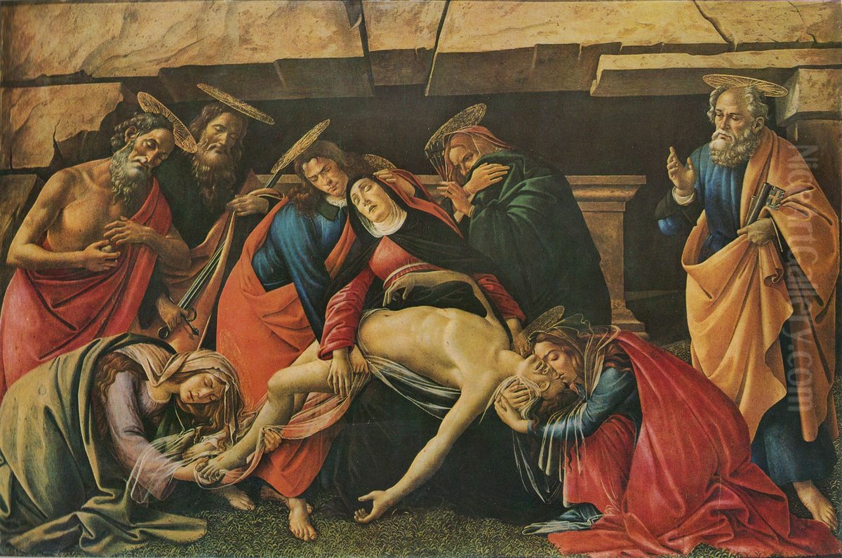 Beweinung Christi Oil Painting by Sandro Botticelli