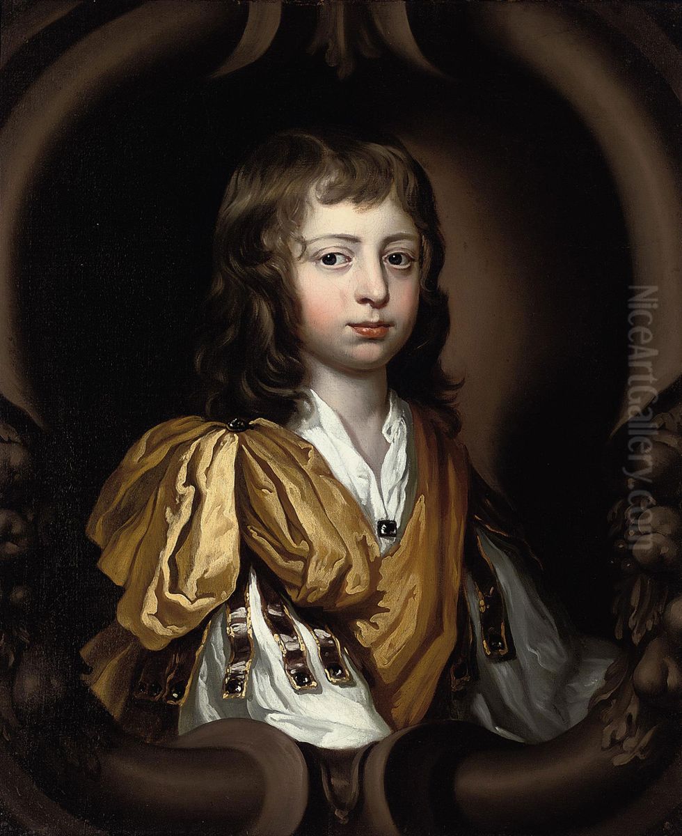 Portrait of Richard Gulston Oil Painting by Mary Beale