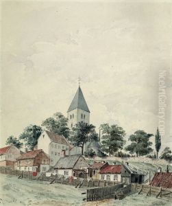 Telthusbakken og Gamle Aker kirke
