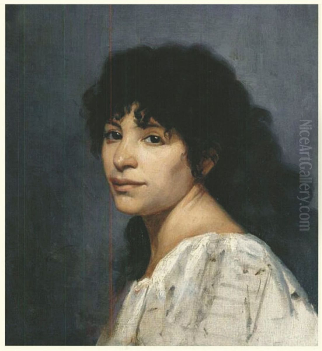 Oriental Woman Oil Painting by Marie Bashkirtseva