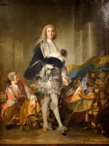 Portrait du Duke de Richelieu par Jean-Marc Nattier, France 1732. Huile sur toile exposee au musee Calouste Gulbenkian, Lisbonne. Inv 96