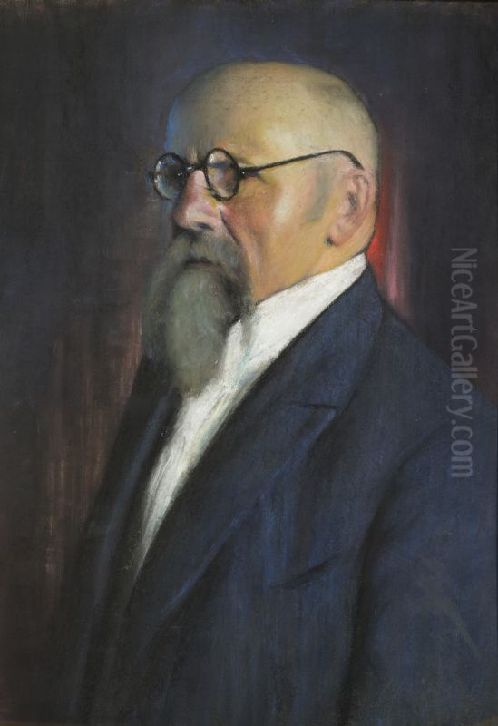,,Maal. Ants Laikmaa. Autoportree. 1936.