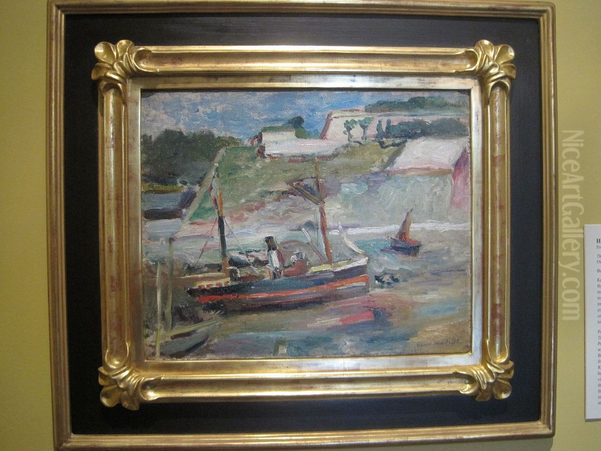 The Palace, Belle Ile Oil Painting by Henri Matisse