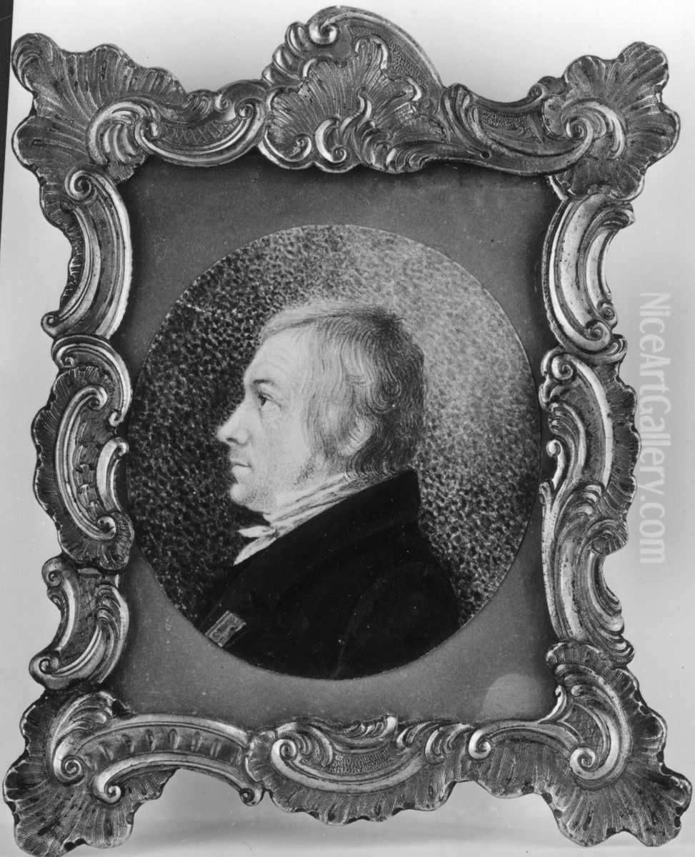 Johan Ernst Welhaven Oil Painting by Johan Sebastian Welhaven