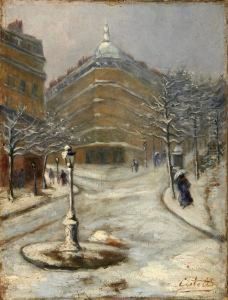 City in Snow
