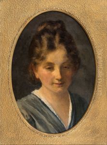 Portrait Study of a Young Girl (Miss Karen Poulsen)