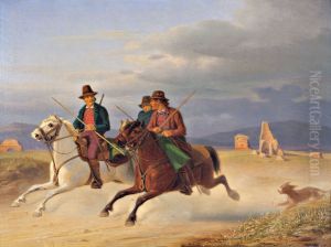 Three Riders of the Campagna