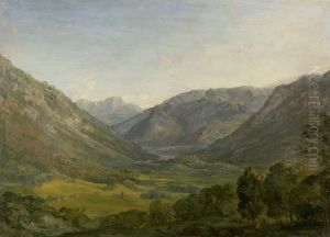 Gebirgstal (Gegend bei Ruhpolding)