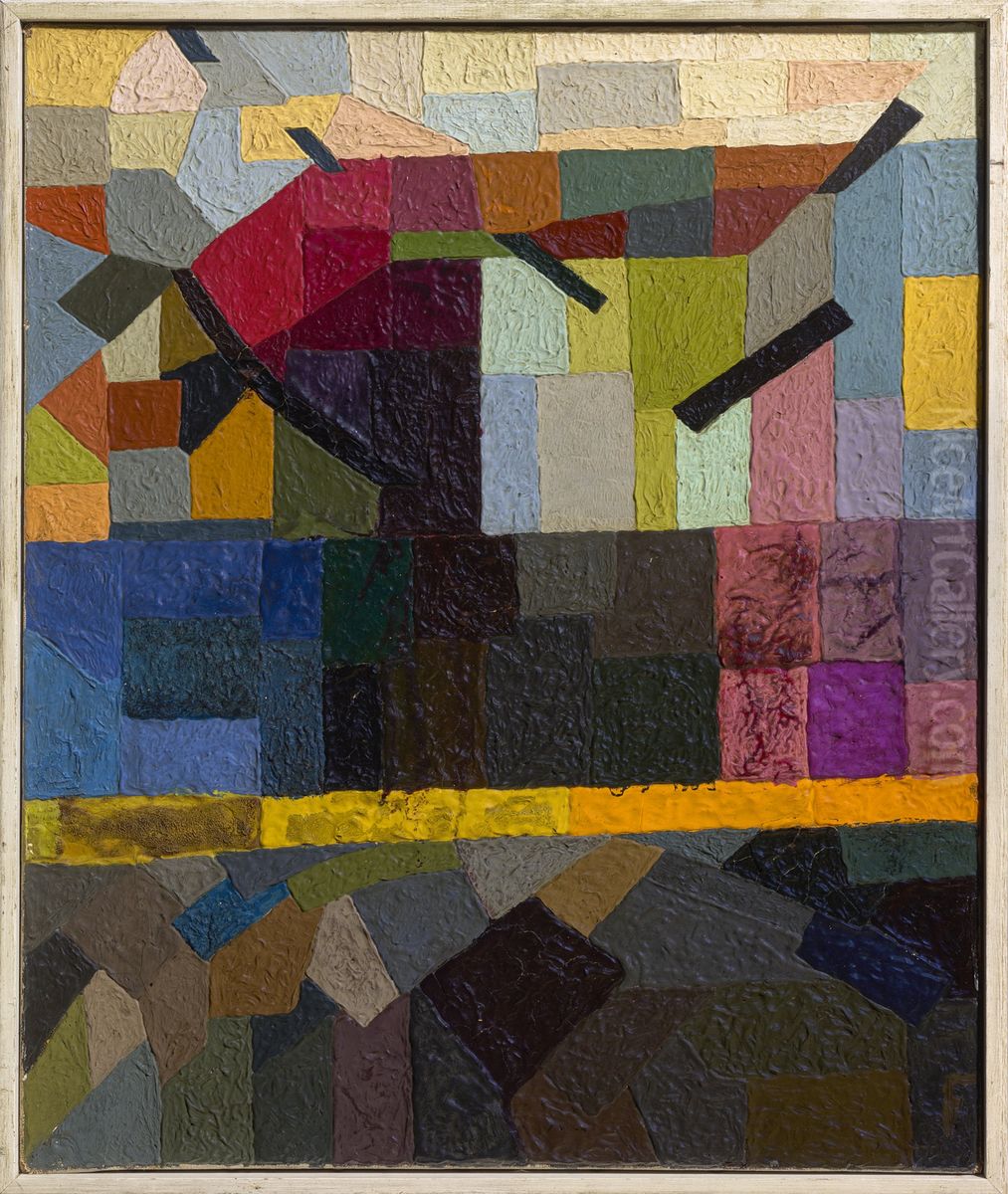 Ein Baum Oil Painting by Otto Freundlich