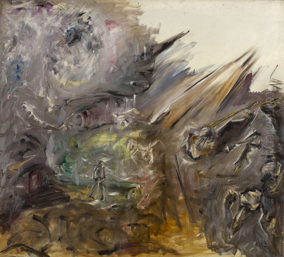 Aufbruch Oil Painting by Adriaan Korteweg