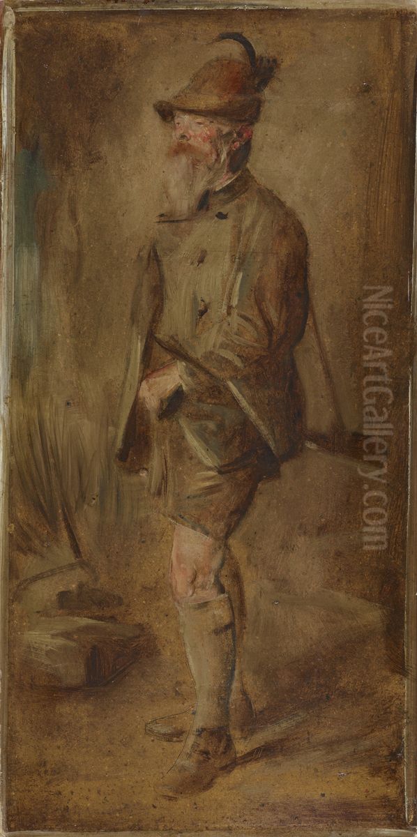 Luitpold Prinzregent von Bayern Oil Painting by Lenbach Franz Von