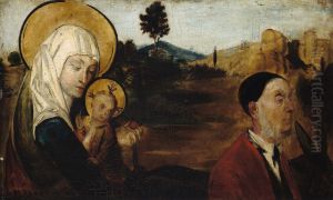 Flucht nach Agypten, mit Baron Karl Eduard von Liphart als Joseph
