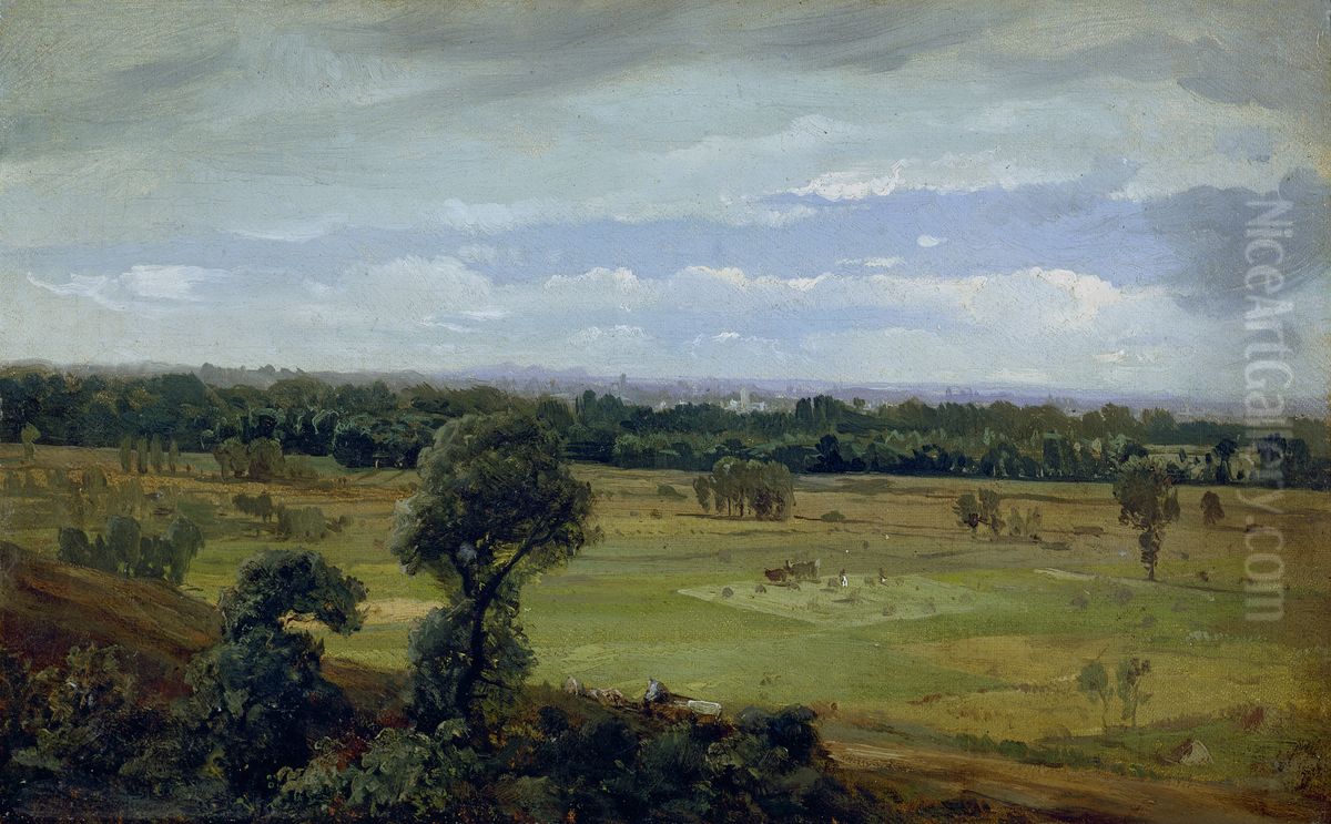 Landschaft Oil Painting by Adolf Heinrich Lier