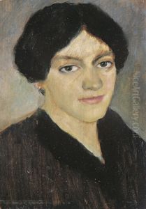Portrat Elisabeth Macke