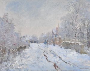 Rue sous la neige, Argenteuil