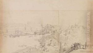 Vue generale de l'arsenal de Brest