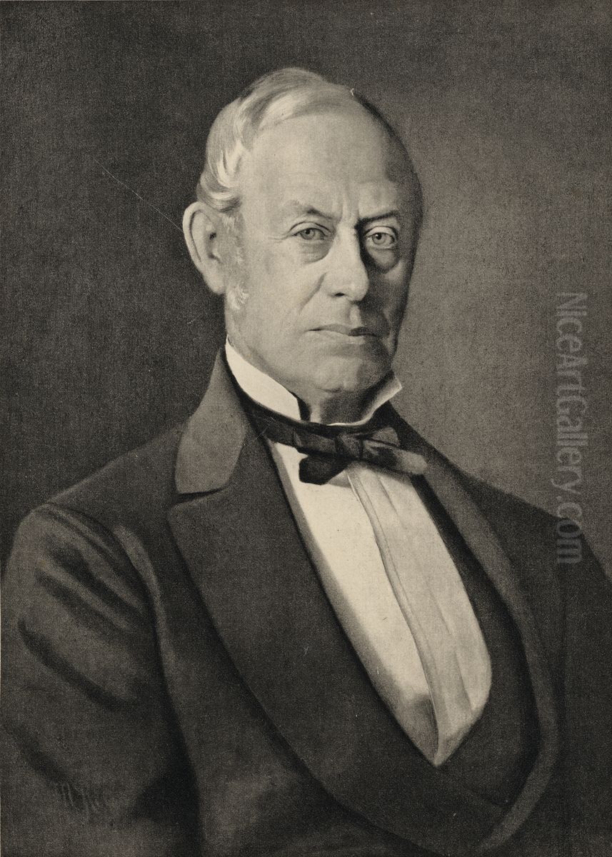 Frederik Stang Oil Painting by The Municipal Archives of Trondheim