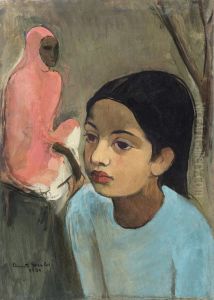 The Little Girl in Blue