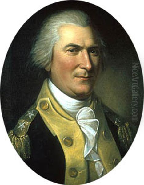 Portrait of Arthur St. Clair (1737-1818) Oil Painting by Charles Willson Peale