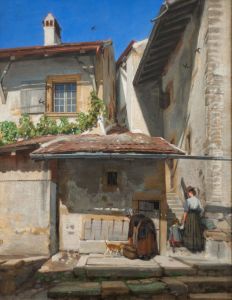 Haut du village de Saint-Blaise