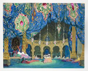 Scenografiskiss av Thorolf Jansson