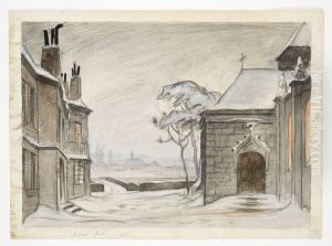Scenografiskiss av Thorolf Jansson
