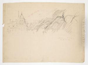 Scenografiskiss av Christian och Thorolf Jansson Scenografiskiss av Christian och Thorolf Jansson