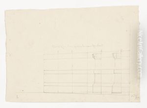 Scenografiskiss av Christian Jansson och Fredrik Wilhelm Scholander