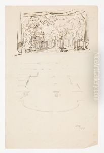 Scenografiskiss av Christian Jansson