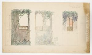 Scenografiskiss av Christian Jansson Scenografiskiss av Christian Jansson