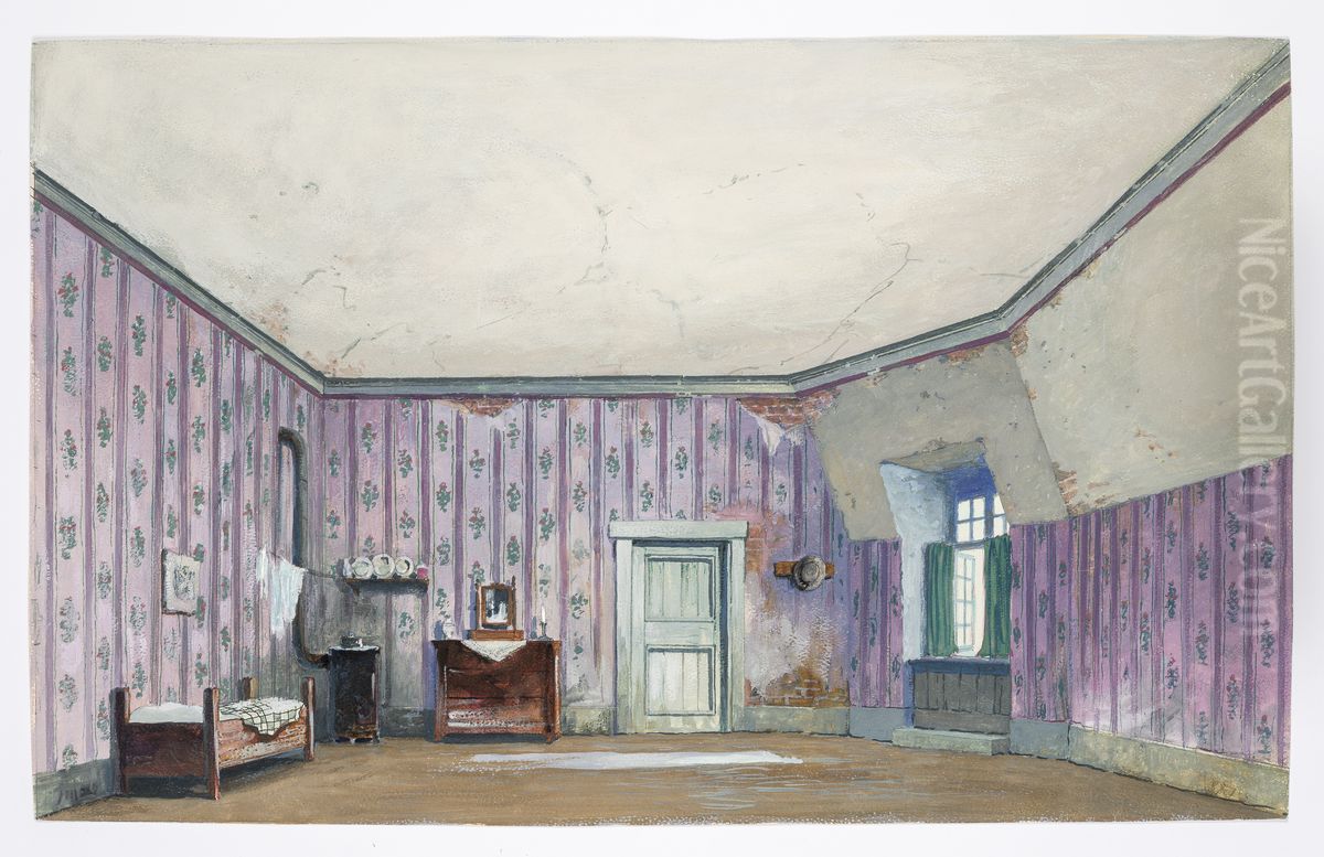 Dekorationsskiss av Carl Grabow Oil Painting by Carl Grabow