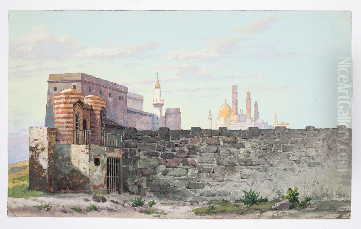 Dekorationsskiss av Carl Grabow Oil Painting by Carl Grabow
