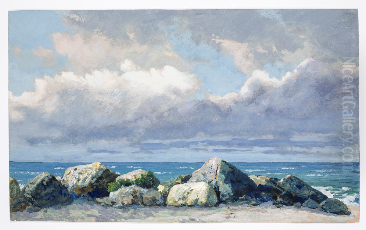 Dekorationsskiss av Carl Grabow Oil Painting by Carl Grabow