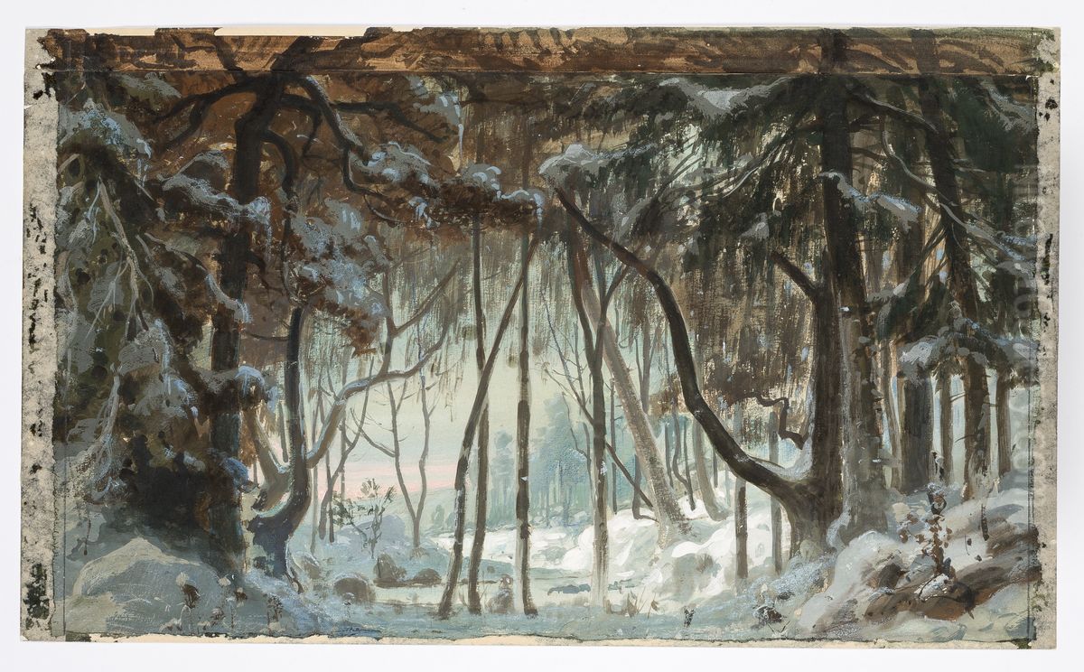 Dekorationsskiss av Carl Grabow Oil Painting by Carl Grabow