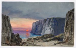 Dekorationsskiss av Carl Grabow