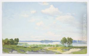 Dekorationsskiss av Carl Grabow
