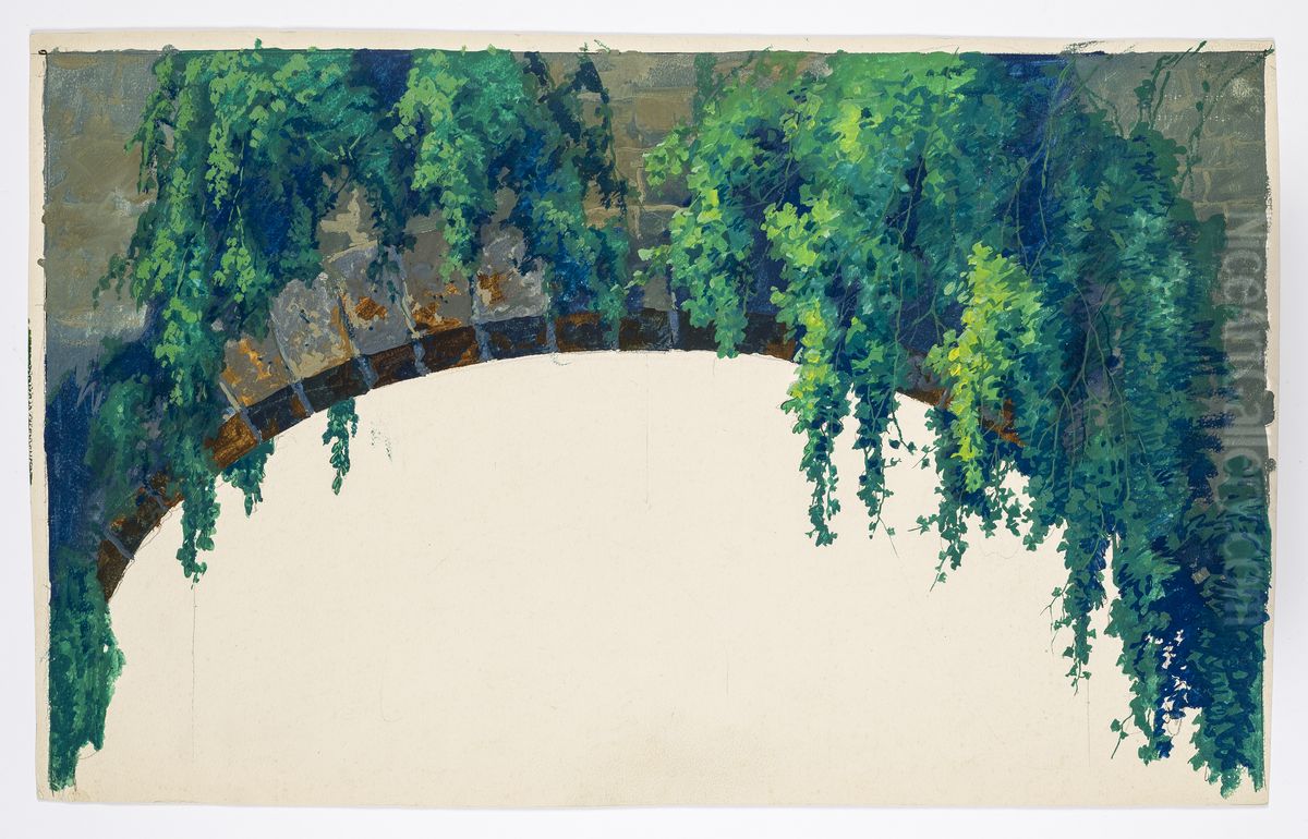 Dekorationsskiss av Carl Grabow Oil Painting by Carl Grabow