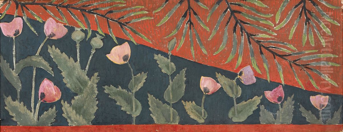 Les Fees aux balles d'or 1 Oil Painting by Paul Serusier