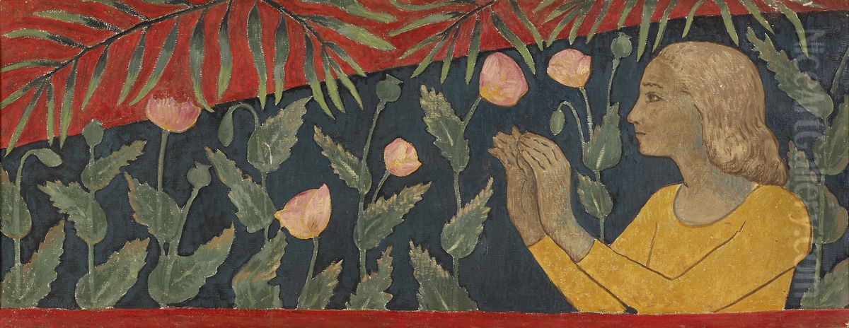 Les Fees aux balles d'or 3 Oil Painting by Paul Serusier