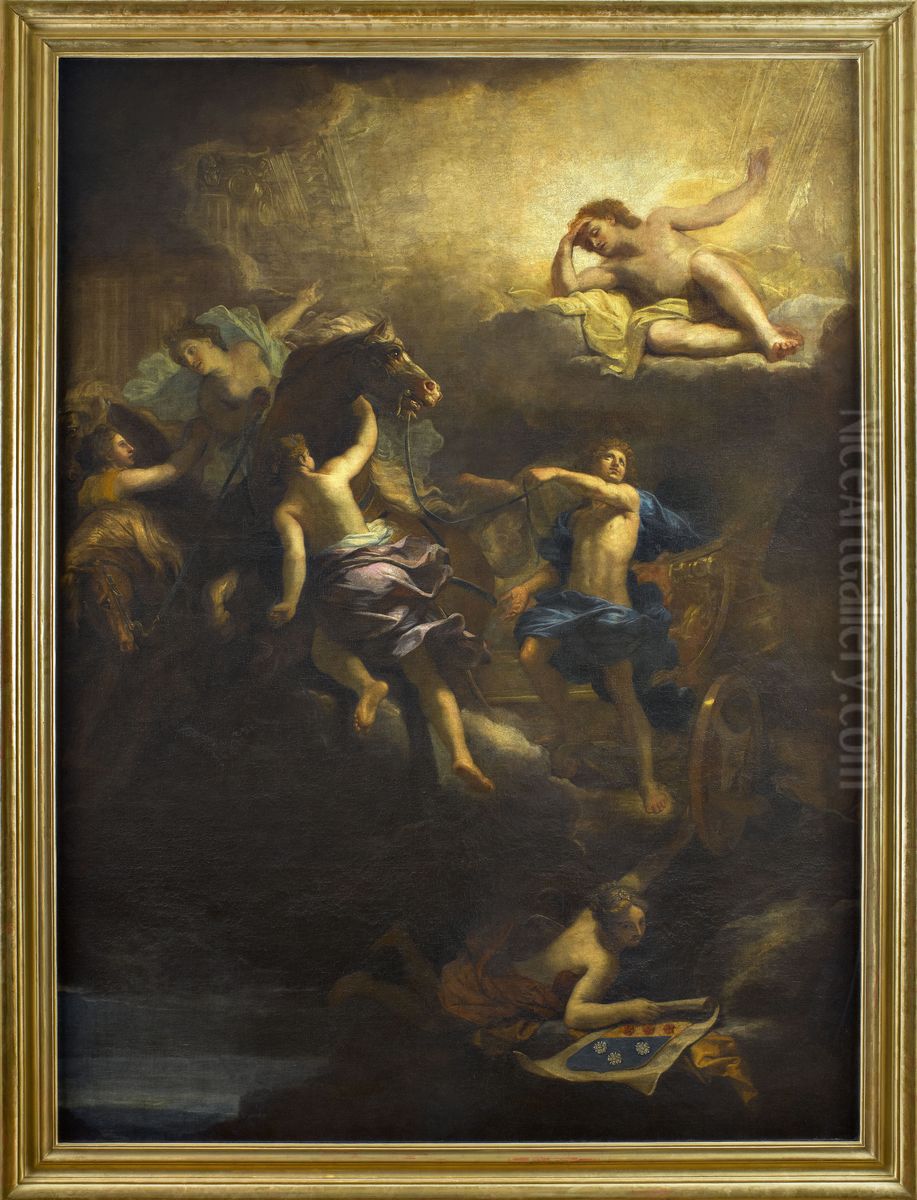 Le depart de Phaeton Oil Painting by Jean Jouvenet