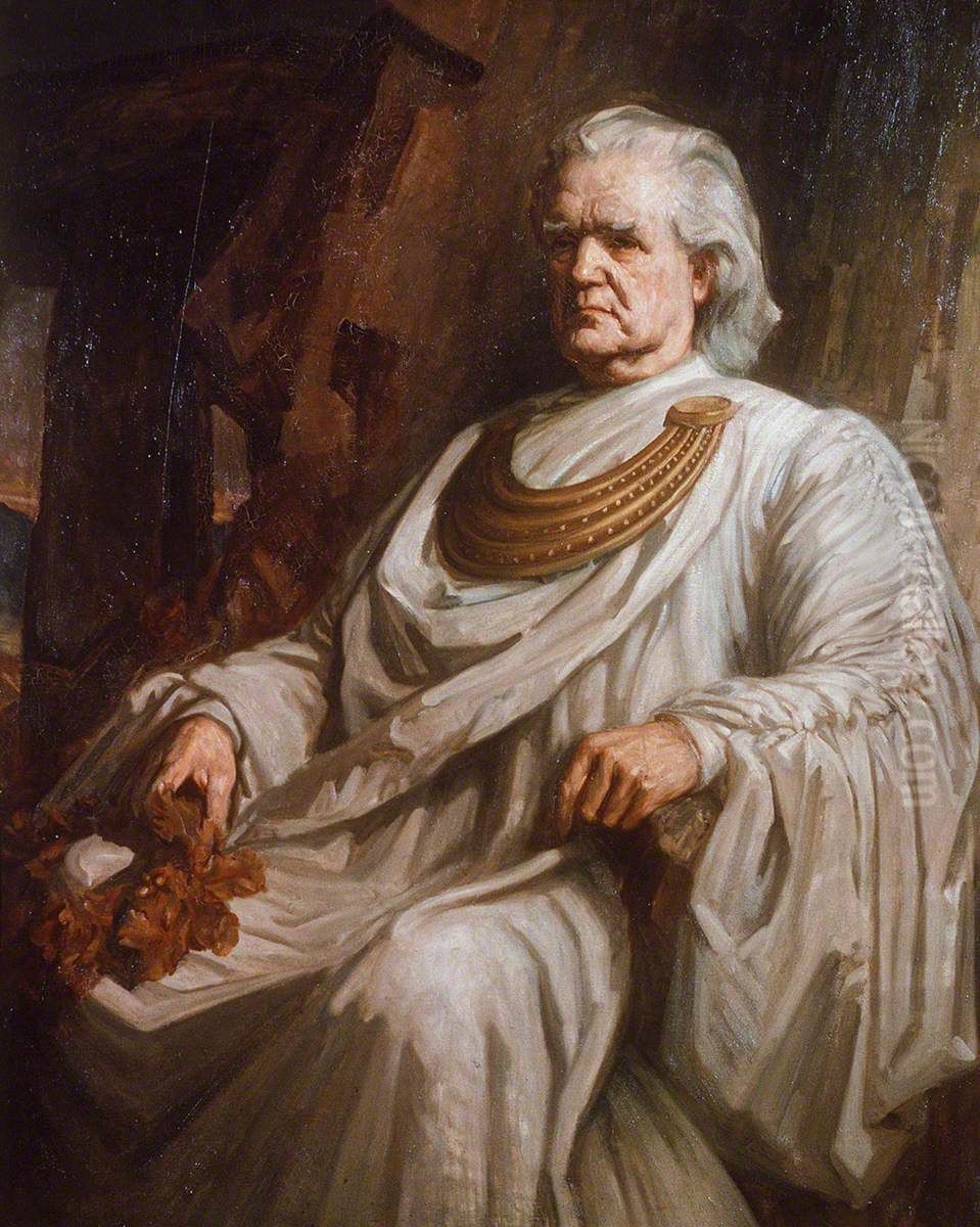 Roland Williams (Hwfa Mon) (1823-1905) Oil Painting by Christopher Williams