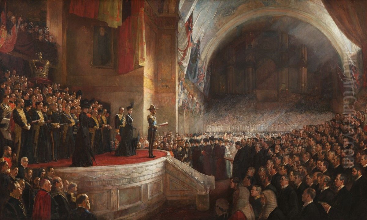 The Big Picture Oil Painting by Tom Roberts